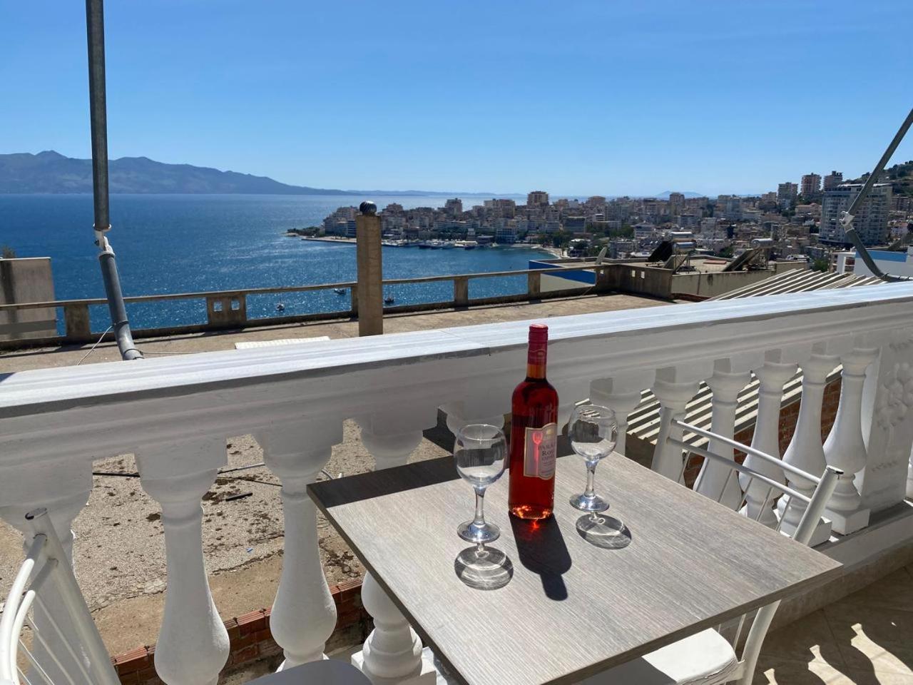 Tarace Sea View Apartment Sarande Ngoại thất bức ảnh